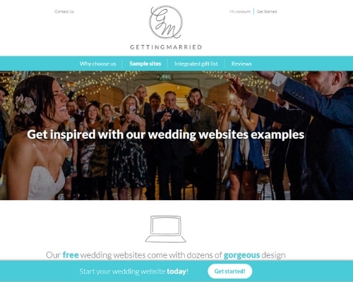Getting Married wedding website