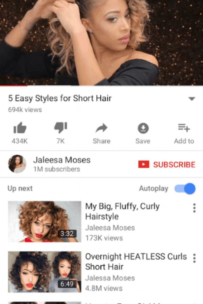 Youtube mobile app for finding wedding related songs and DIY tips.